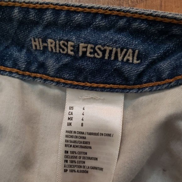 American Eagle Hi-Rise Festival Shorts - Picture 3 of 3